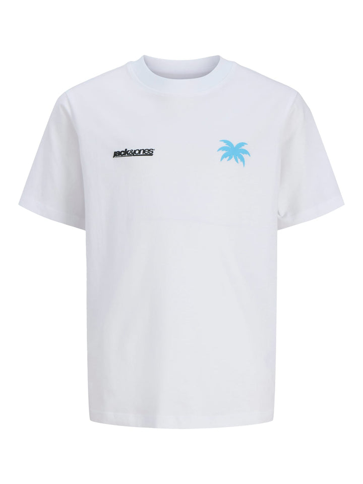 Jack & Jones Kids T-shirt k/m jongens – wit