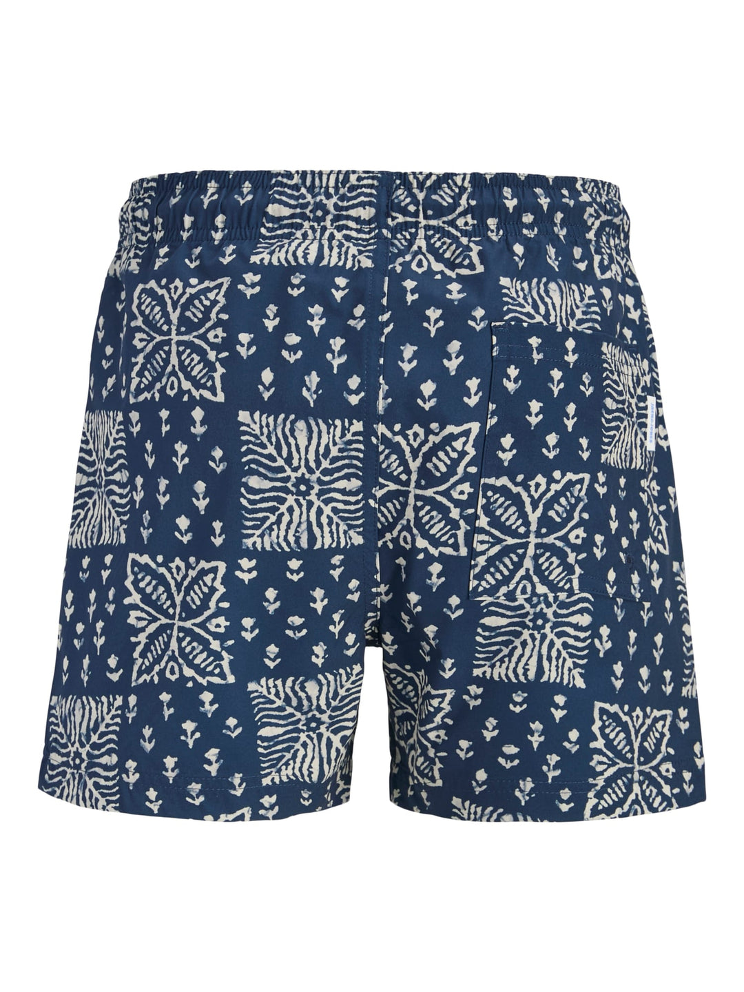jack & jones kids 12291861 zwembroek jongens blauw dessin