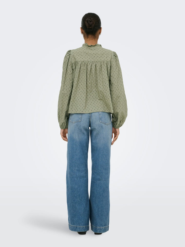 Only Noelys blouse olijf – dames