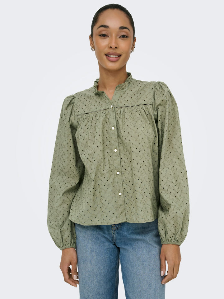 Only Noelys blouse olijf – dames
