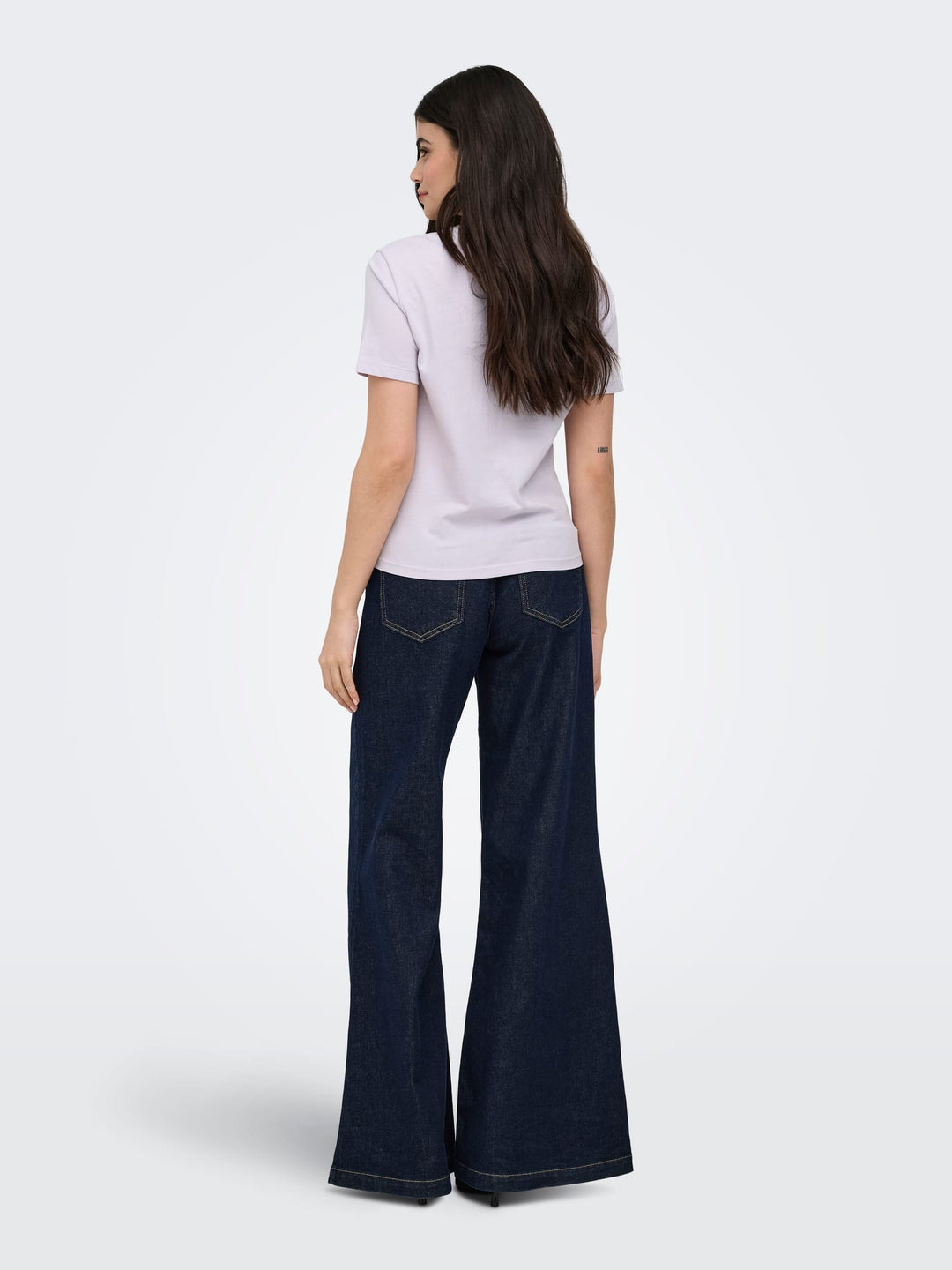 Only Dina T-shirt lila – dames