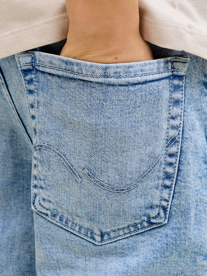 jack & jones kids short denim jongens – JJIRICK JJORIGINAL - Blue Denim