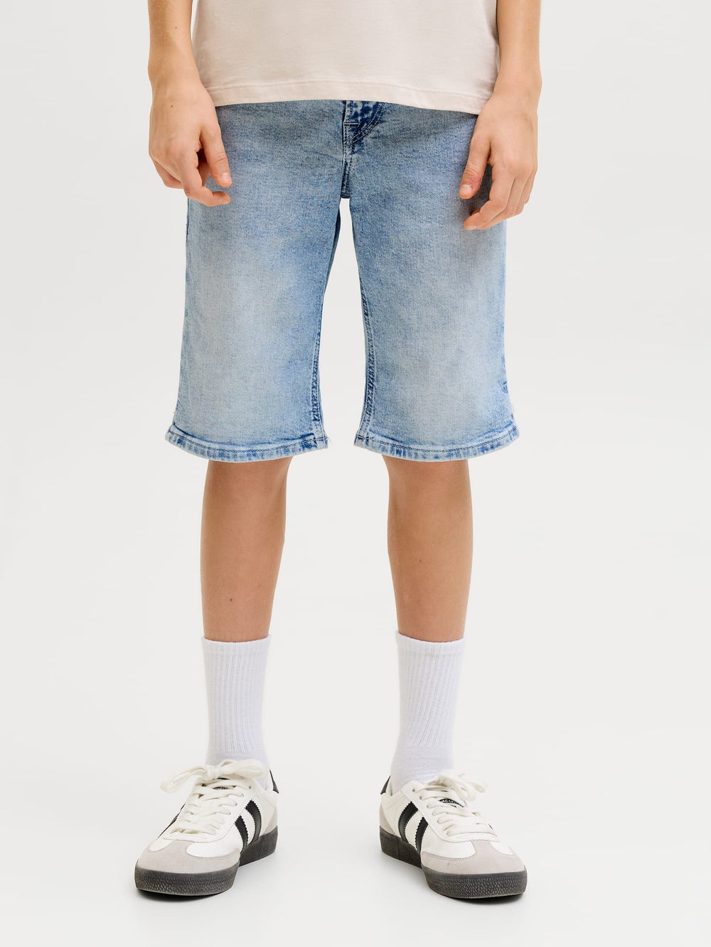 jack & jones kids short denim jongens – JJIRICK JJORIGINAL - Blue Denim