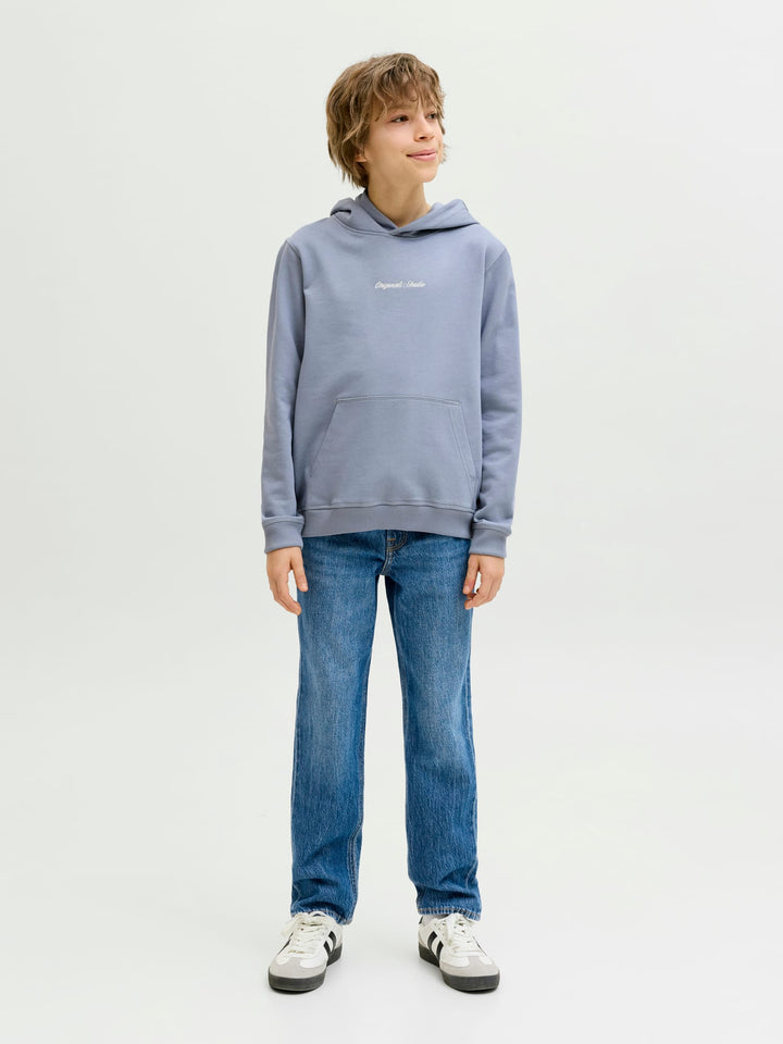 Jack & Jones Kids Clark jeans regular fit – jongens - Blue Denim