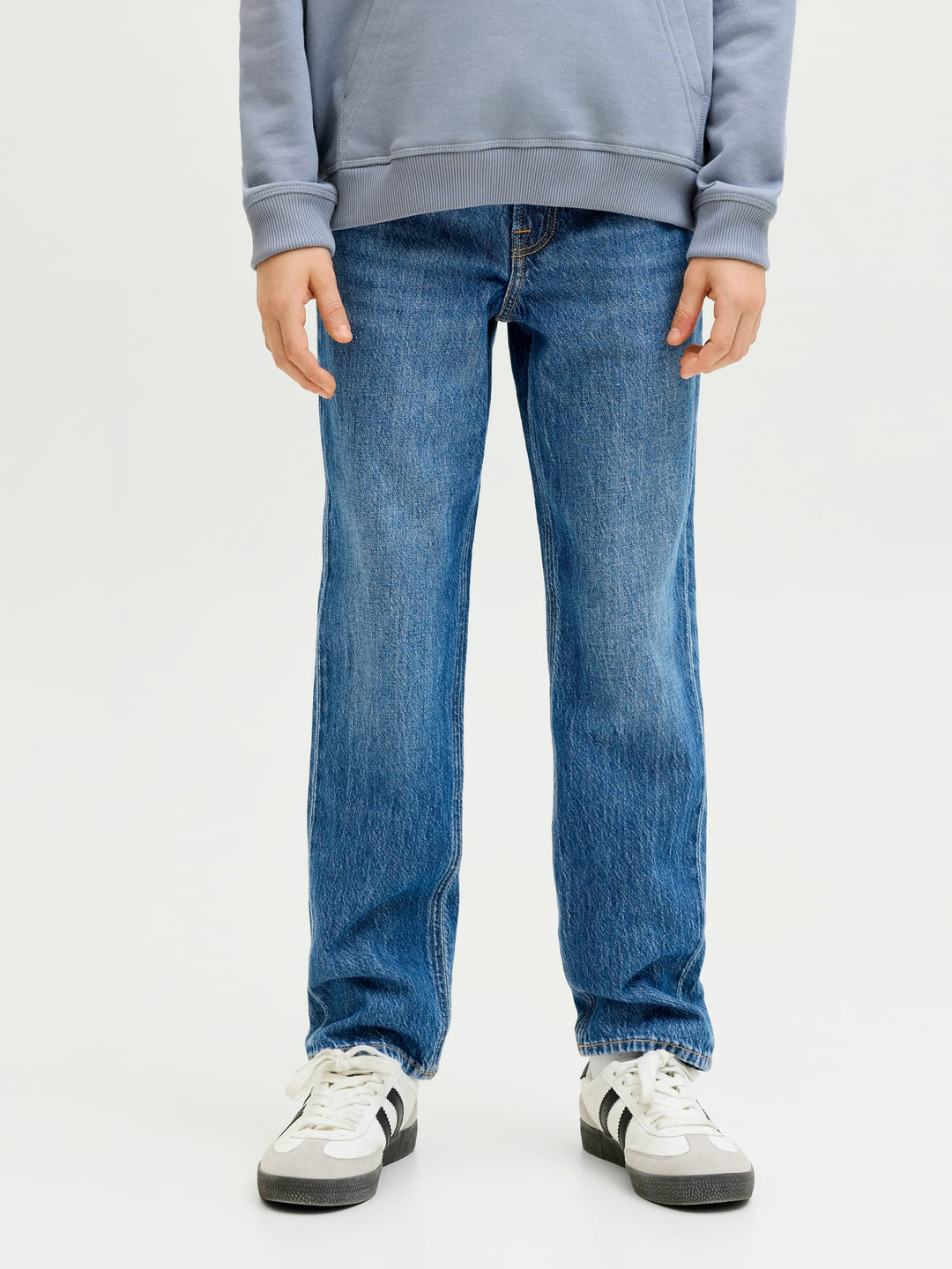 Jack & Jones Kids Clark jeans regular fit – jongens - Blue Denim