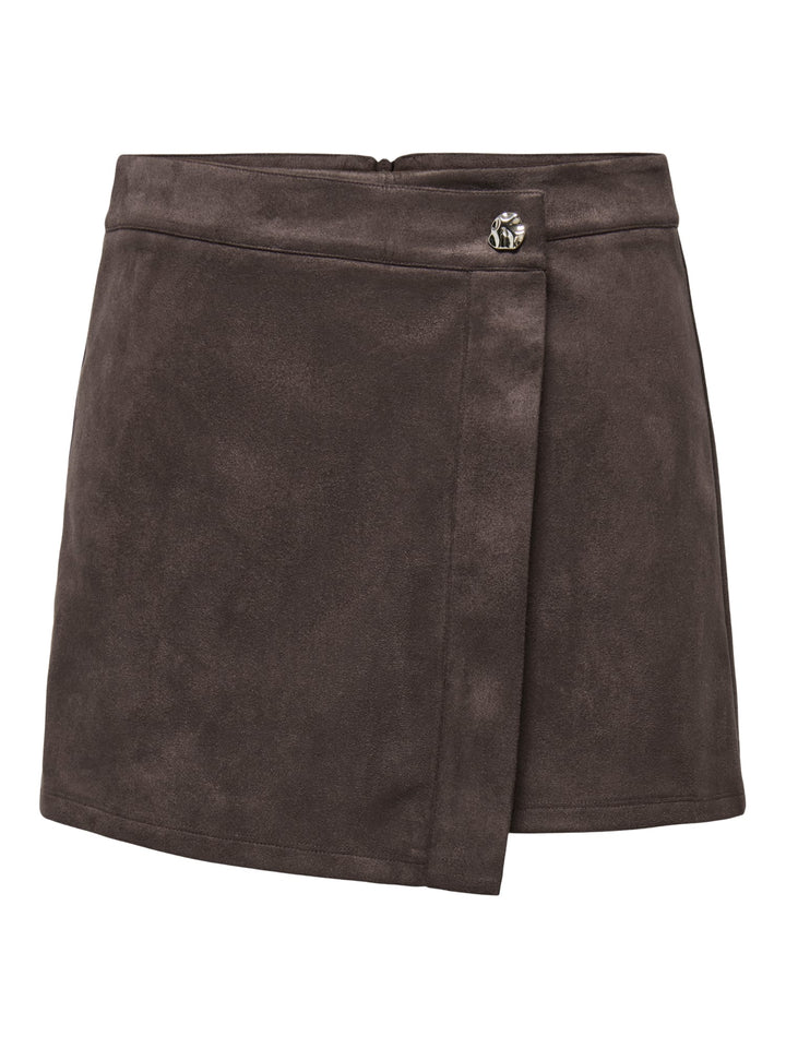 Only Rinea skort bruin melee – dames
