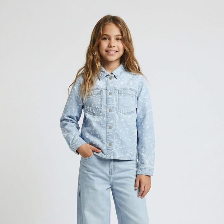 Cars Girls denim jack voor meisjes – Ilyah jr. - Blue Denim