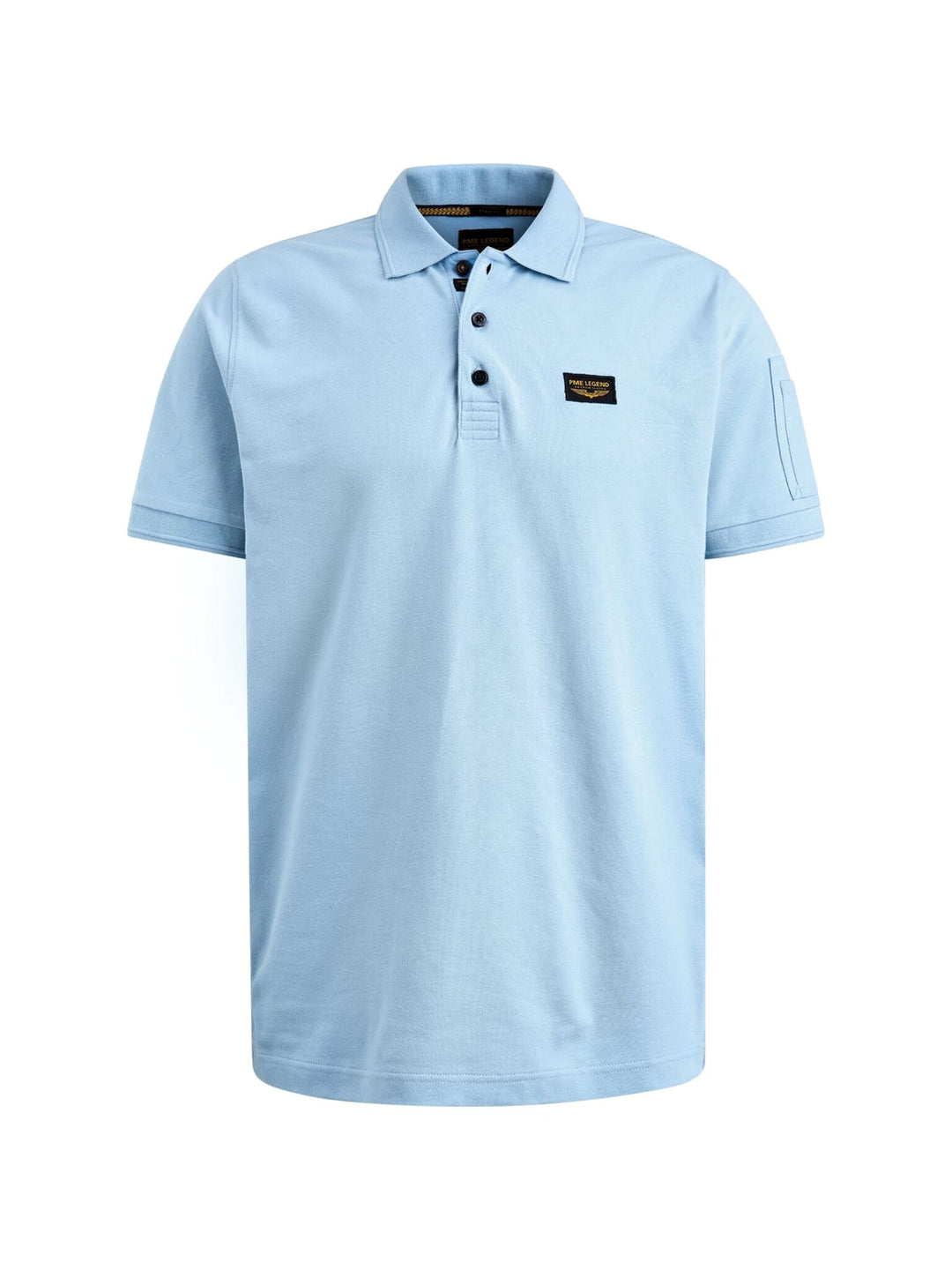 PME-Legend PPSS0000861 lichtblauwe polo k/m heren