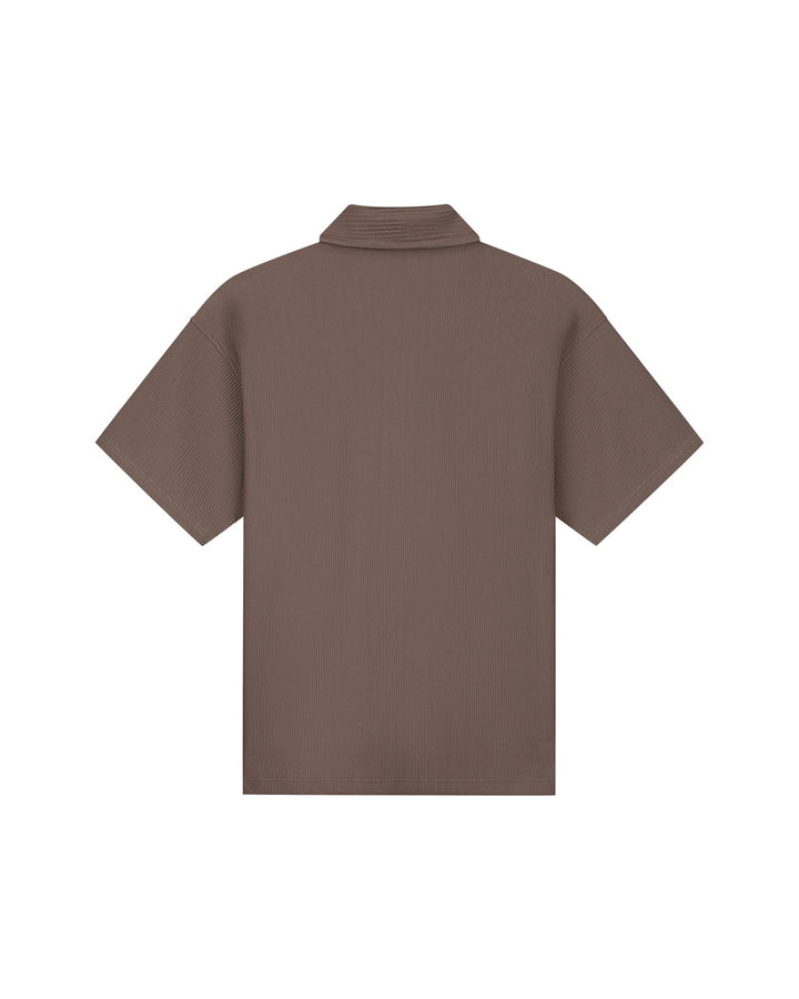 Malelions overhemd k/m heren bruin – MMB30026029