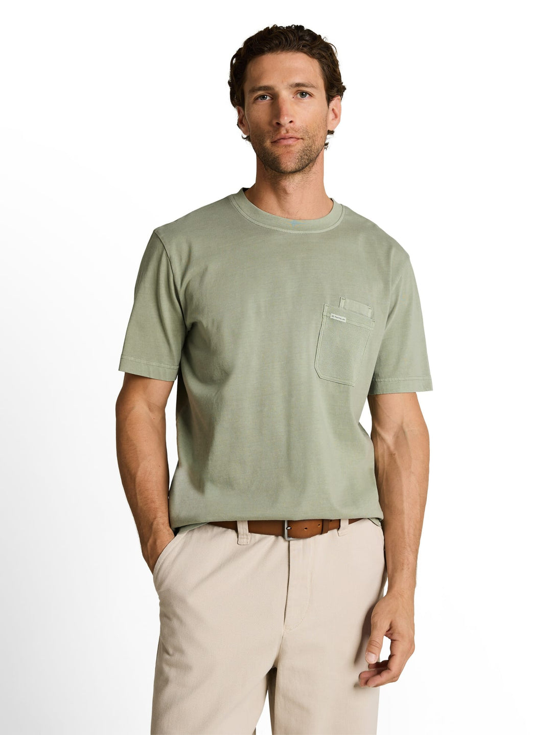 Tom Tailor T-shirt in olijf – heren
