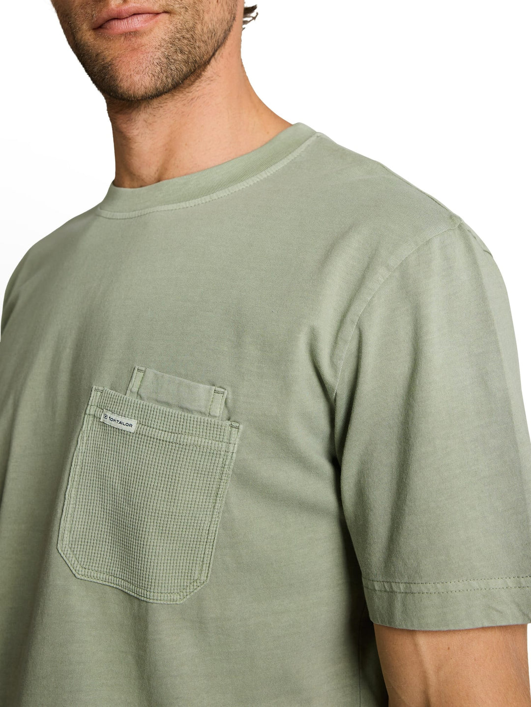 Tom Tailor T-shirt in olijf – heren