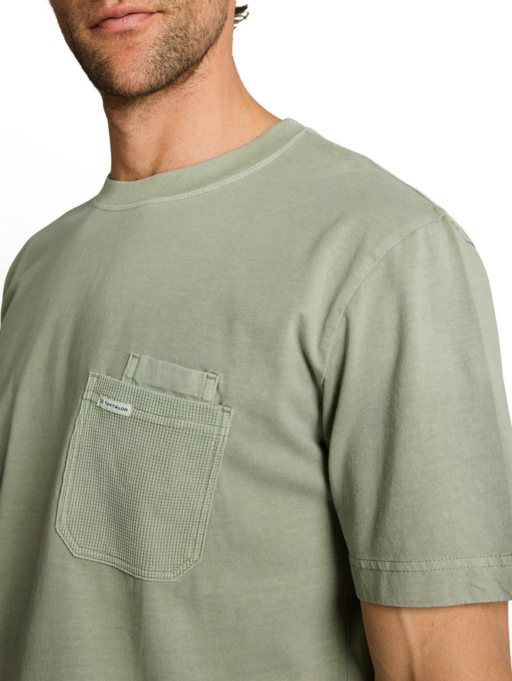 Tom Tailor T-shirt in olijf – heren
