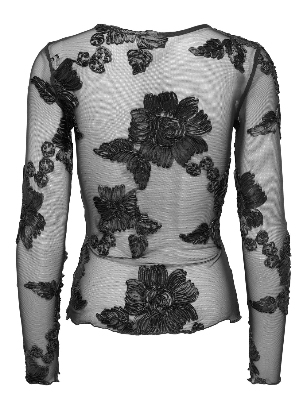 Jacqueline de Yong 15379869 Casablanca top l/m zwart