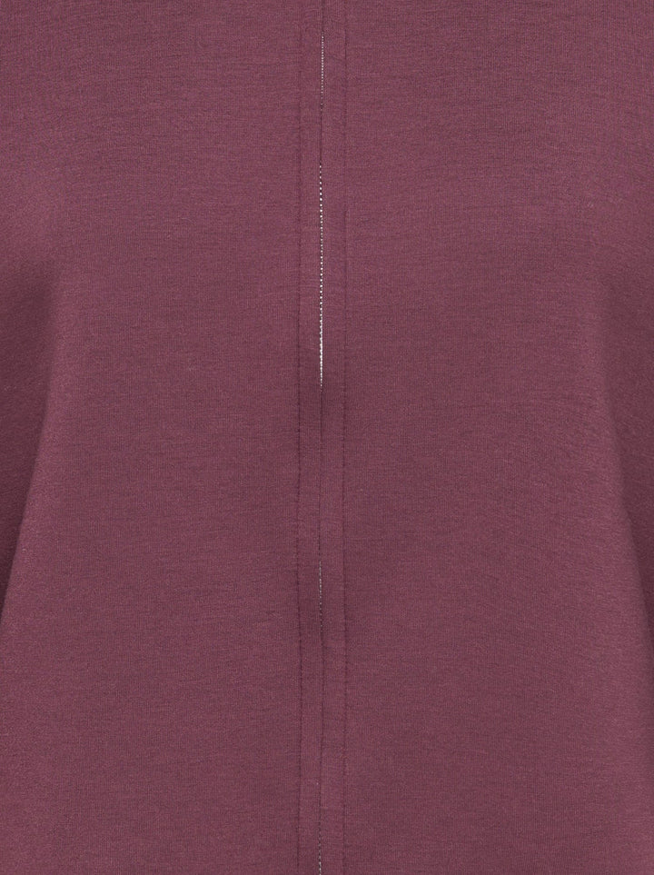 jacqueline de yong 15379877 Frankie vest sweat bordeaux