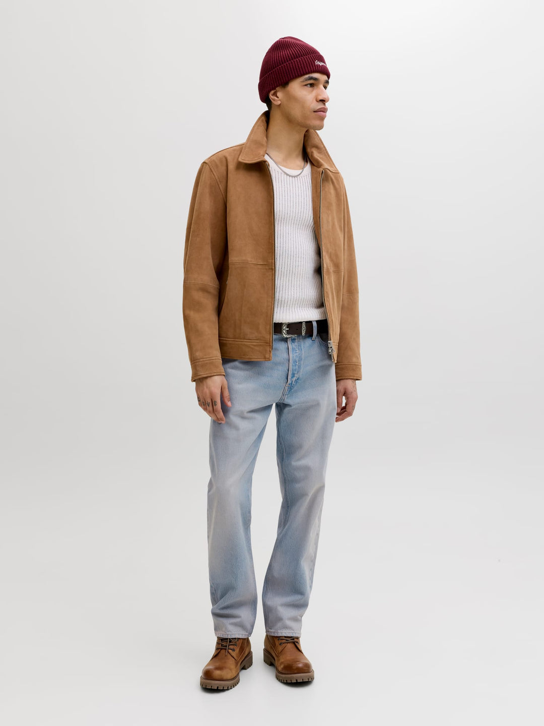 Jack & Jones chris relaxed fit jeans – heren - Blue Denim - L32