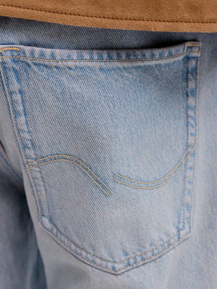 Jack & Jones chris relaxed fit jeans – heren - Blue Denim - L32