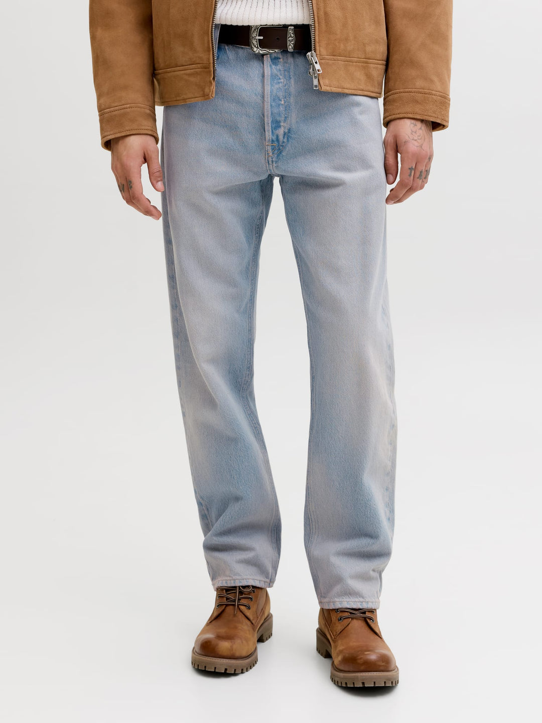Jack & Jones relaxed fit jeans blauw denim – heren - Blue Denim - L34