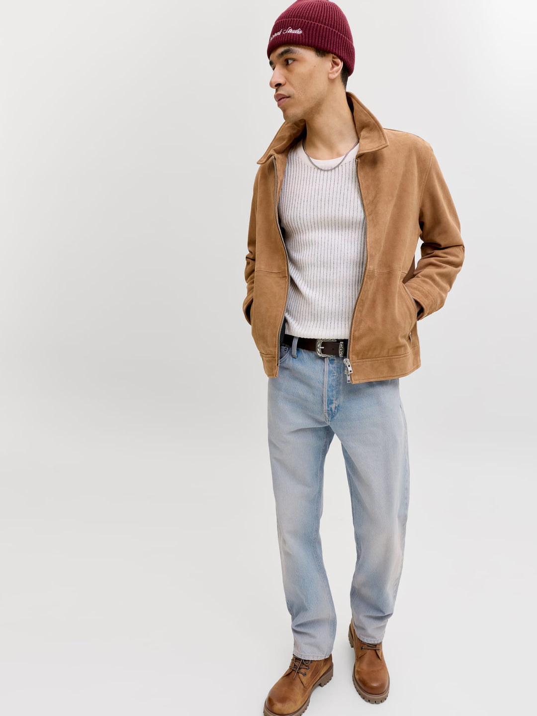 Jack & Jones chris relaxed fit jeans – heren - Blue Denim - L32
