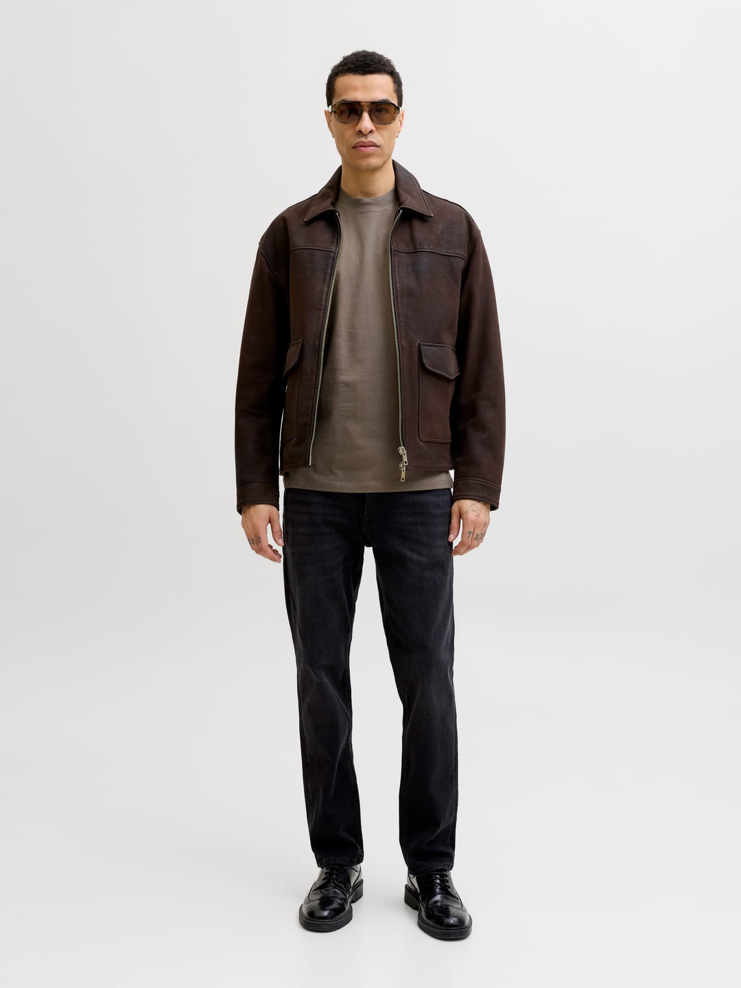 Jack & Jones Blajames T-shirt bruin – heren