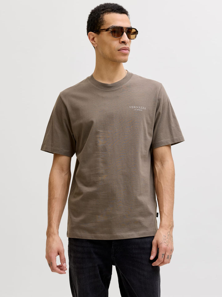 Jack & Jones Blajames T-shirt bruin – heren
