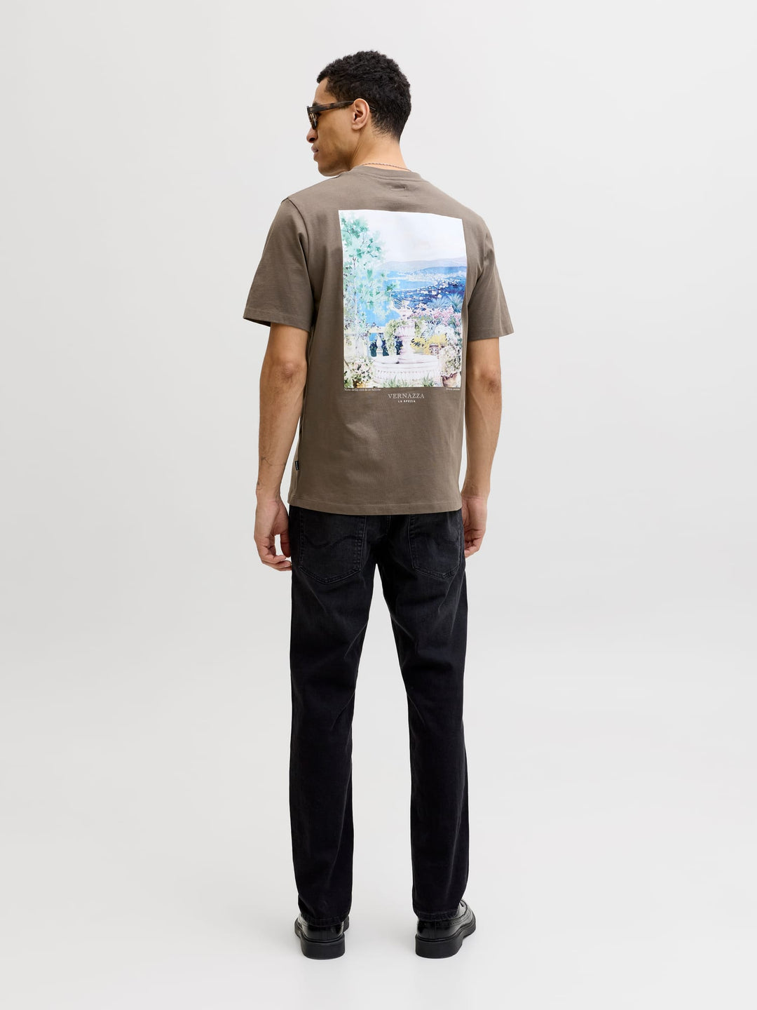 Jack & Jones 12307932 Blajames T-shirt bruin – heren