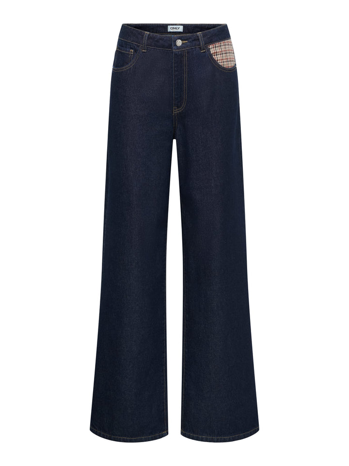 Only 15384823 Hope jeans loose fit dames blue denim