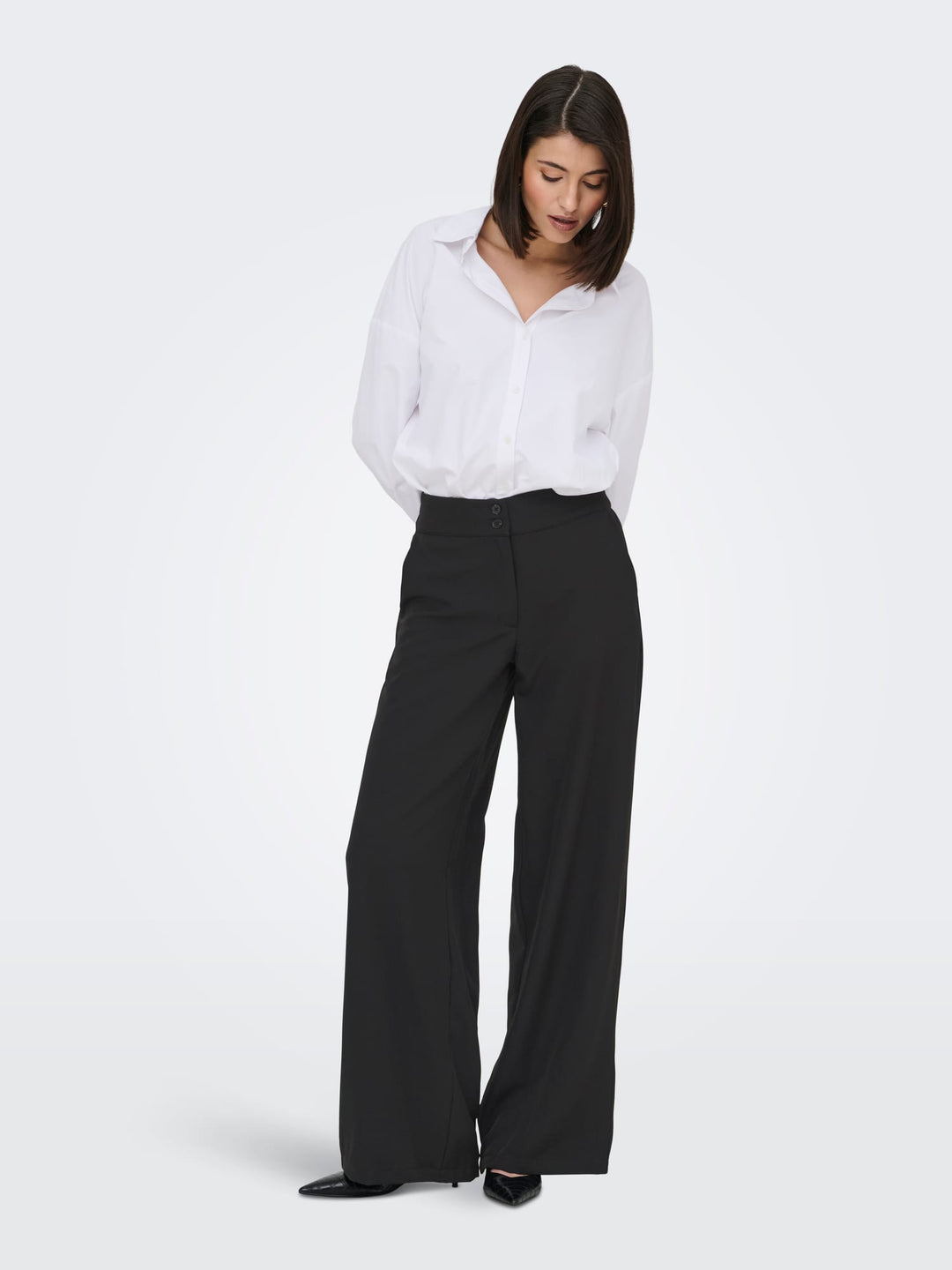 jacqueline de yong 15361050 Dora lange broek zwart – dames - L32