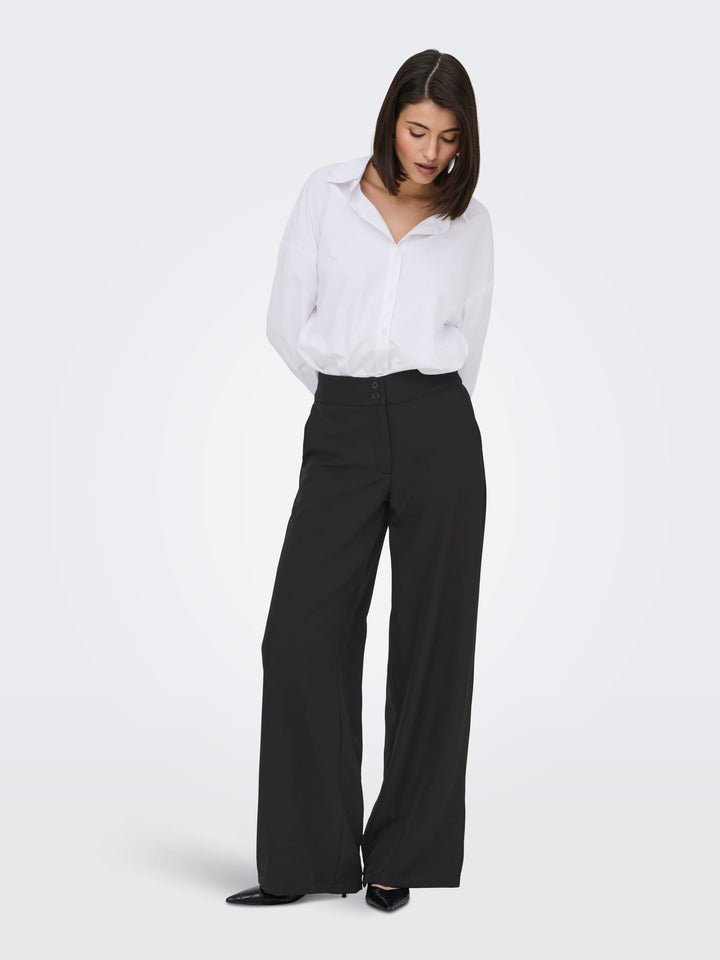 jacqueline de yong 15361050 Dora lange broek zwart – dames - L32
