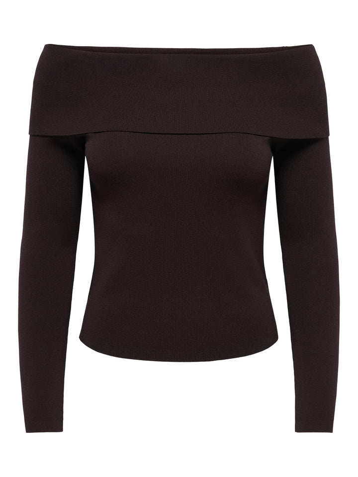 jacqueline de yong 15385343 Astra trui dames bruin