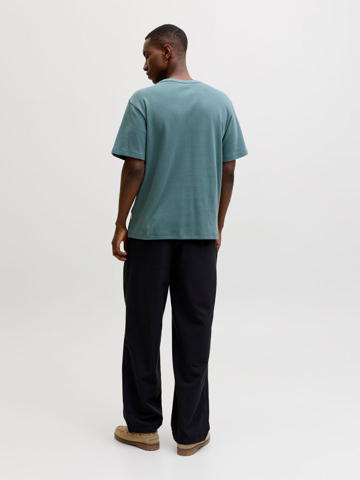 Jack & Jones JCOCLUB STRUCTURE TEE oud groen – heren t-shirt