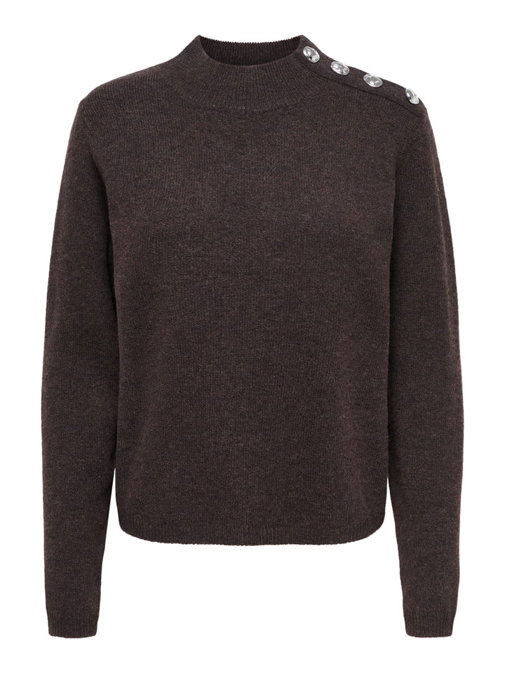 Jacqueline de Yong 15385391 super trui bruin – dames