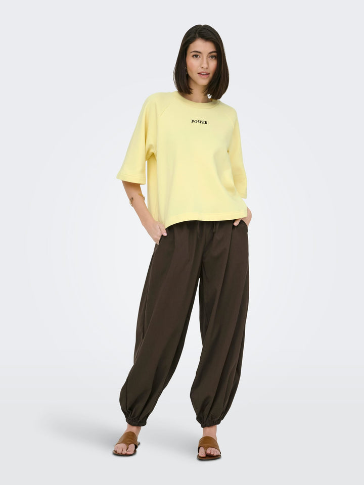 Jacqueline de Yong 15384345 Olivia sweater geel