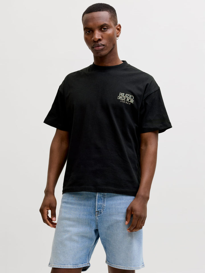 Jack & Jones 12296080 T-shirt zwart – heren
