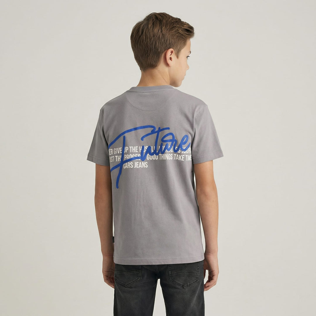 Cars boys T-shirt Feturo jr. grijs melee – jongens