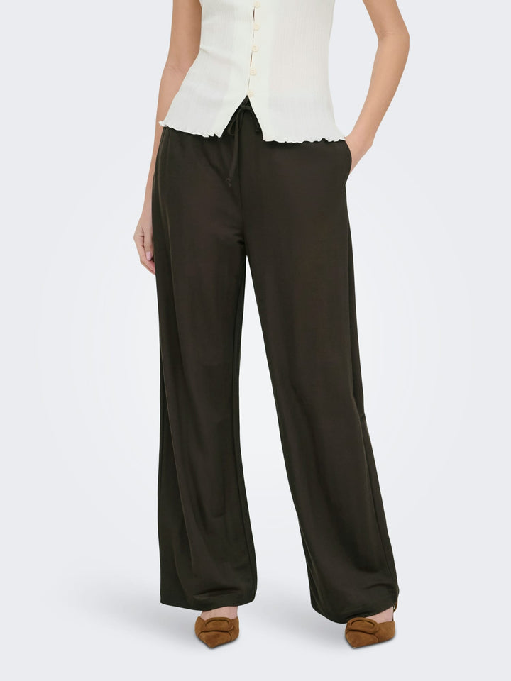 Jacqueline de Yong 15374331 leslie lange broek bruin - L32