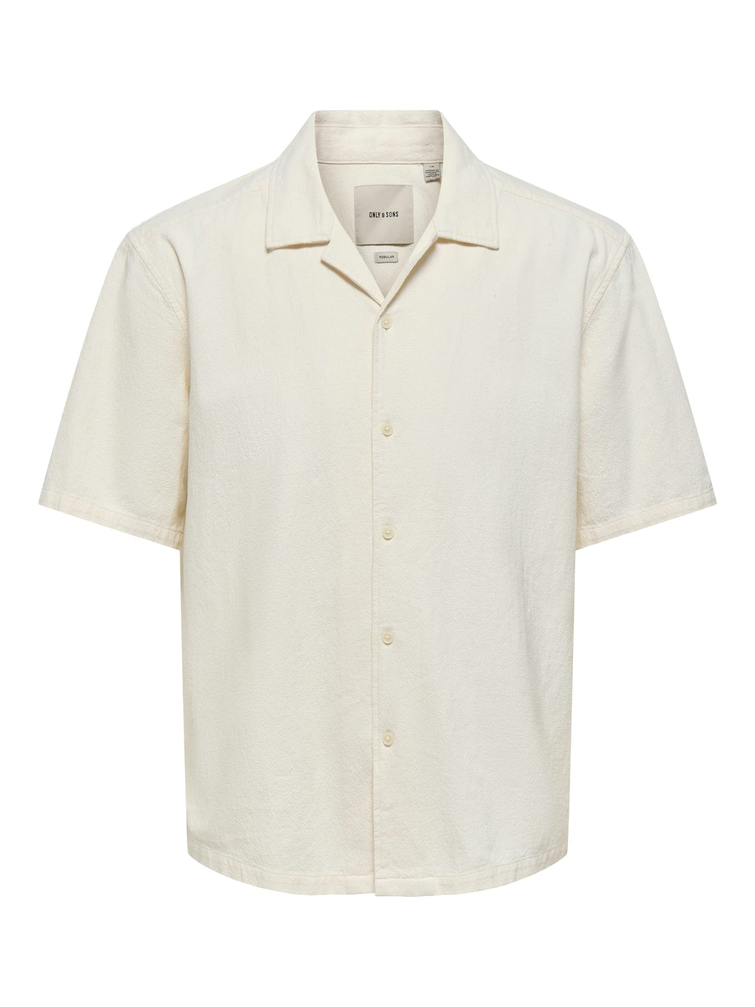 ONLY & SONS 22036380 Colt overhemd k/m ecru – heren