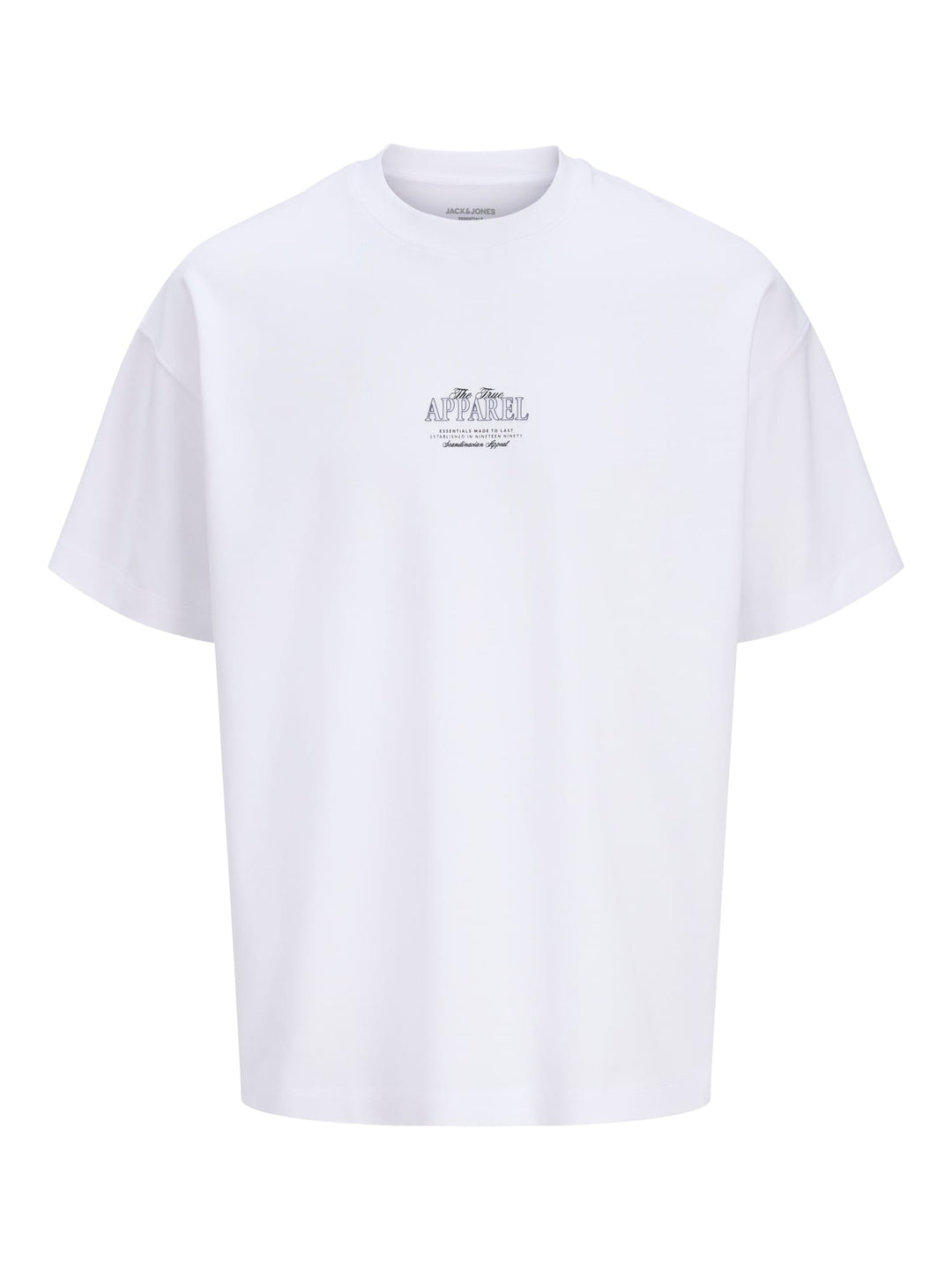 Jack & Jones T-shirt k/m heren wit – Barron
