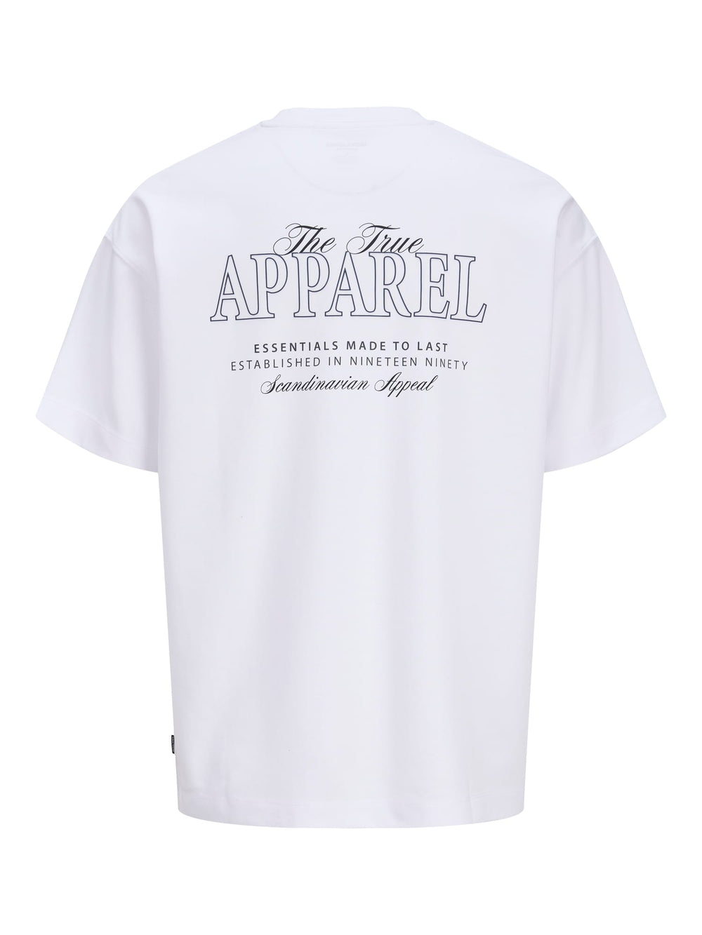 Jack & Jones T-shirt k/m heren wit – Barron