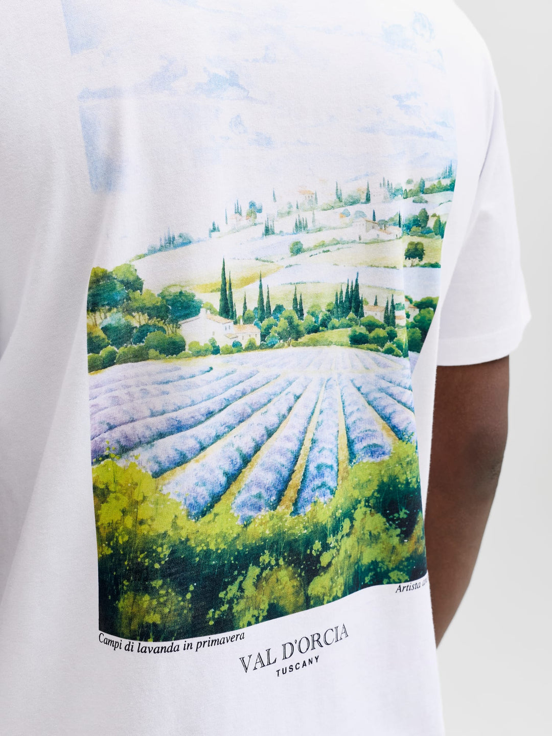 Jack & Jones Blajames T-shirt off-white – heren