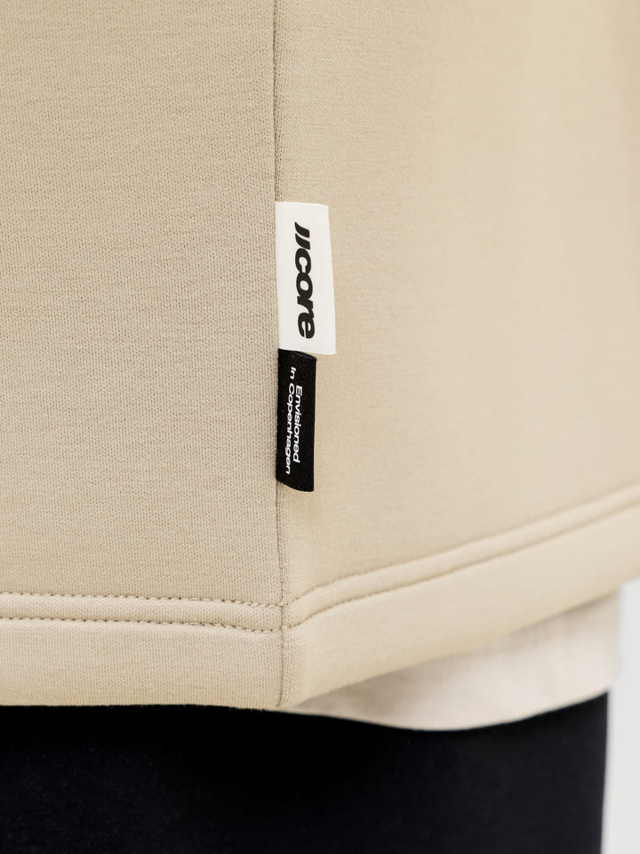 Jack & Jones sweater heren taupe – JCOBIARRITZ SCUBA
