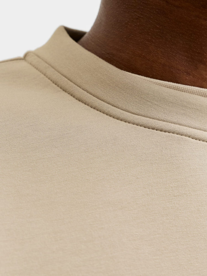 Jack & Jones sweater heren taupe – JCOBIARRITZ SCUBA