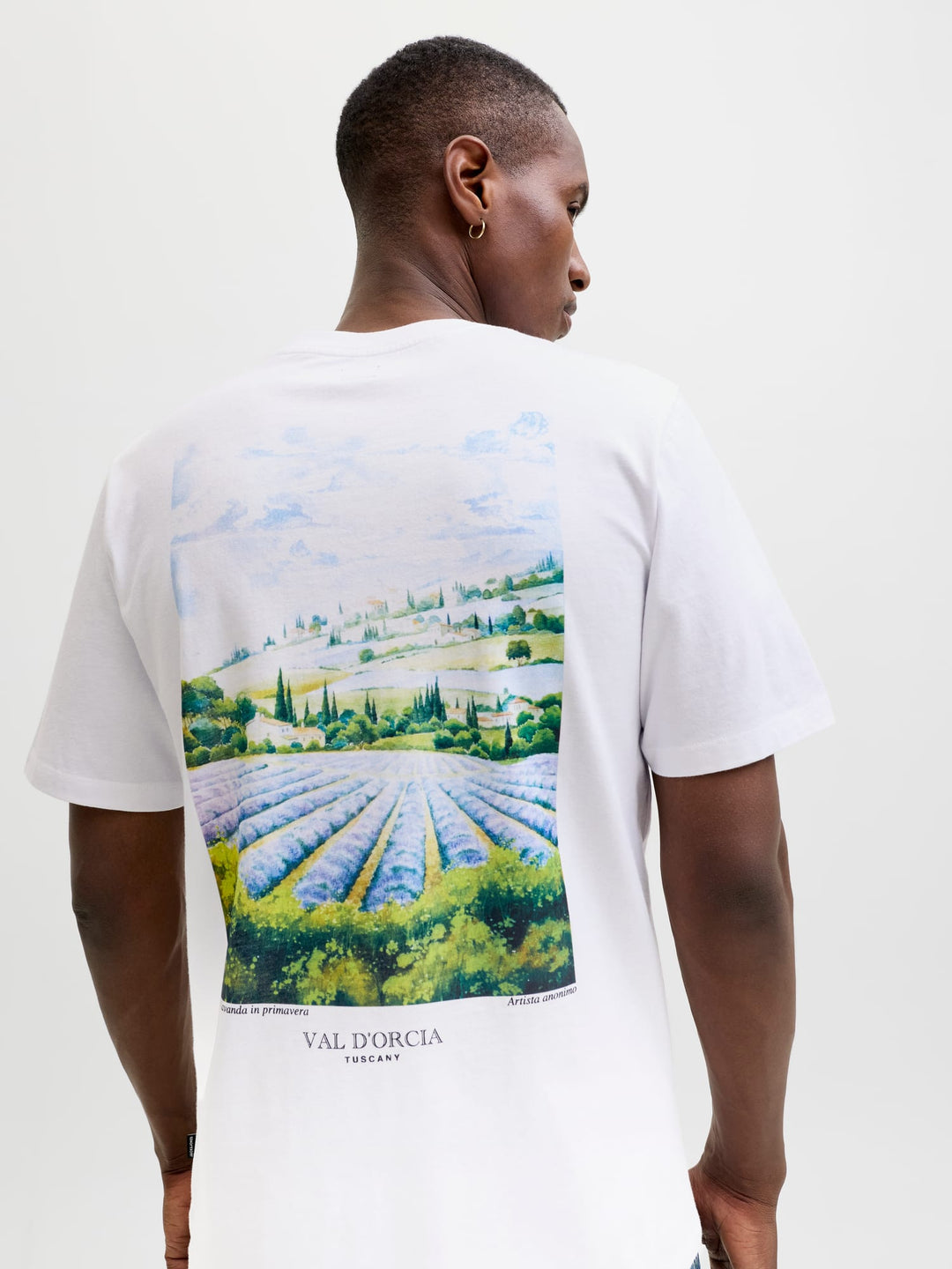 Jack & Jones Blajames T-shirt off-white – heren