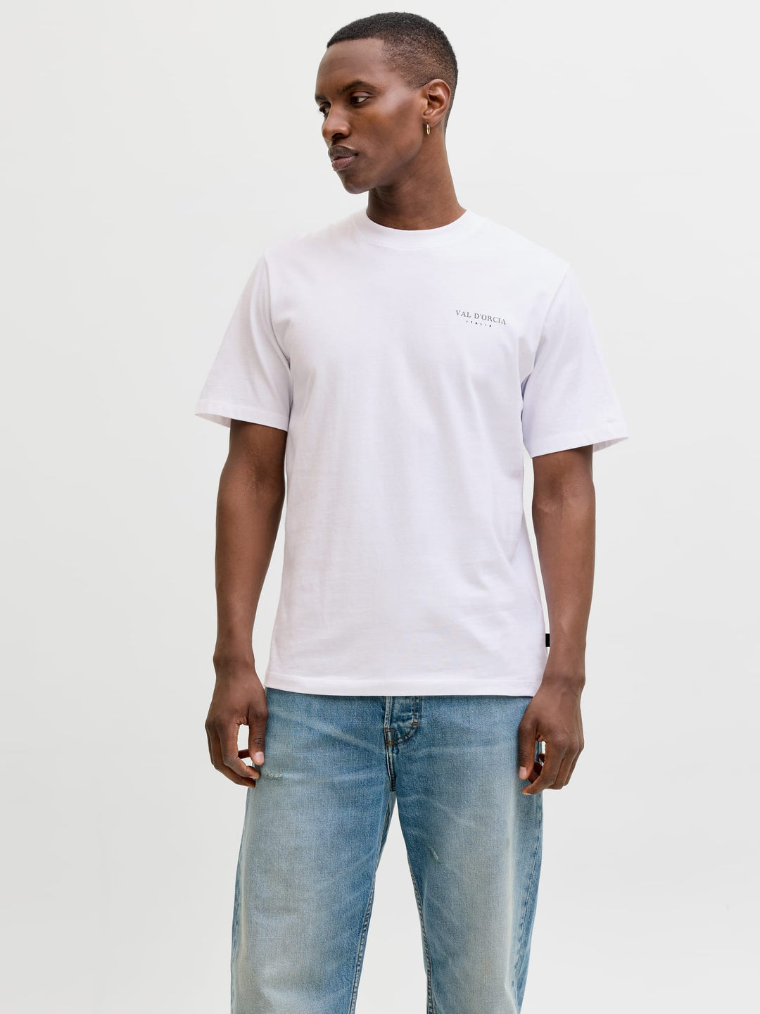 Jack &amp; Jones 12307932 Blajames T-shirt off-white – heren