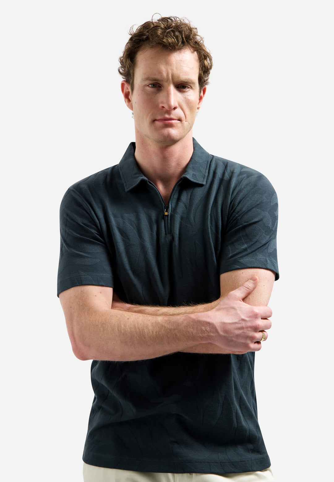 No Excess polo k/m heren grijs – 31380312