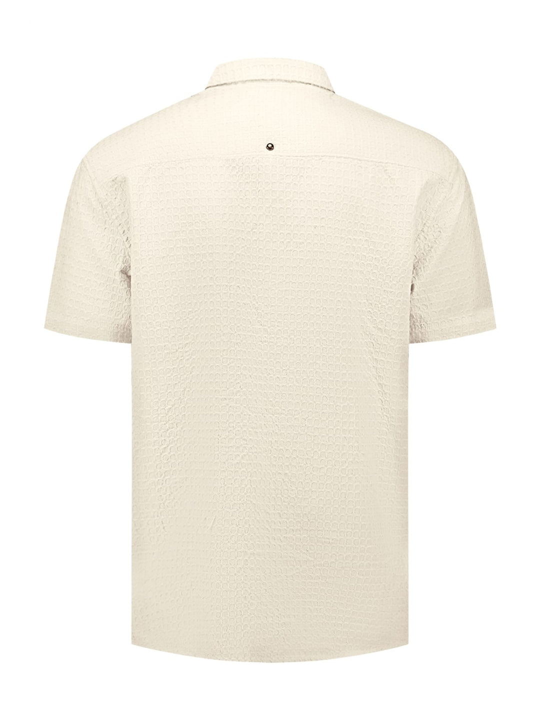 No excess 31460333 overhemd k/m beige – heren