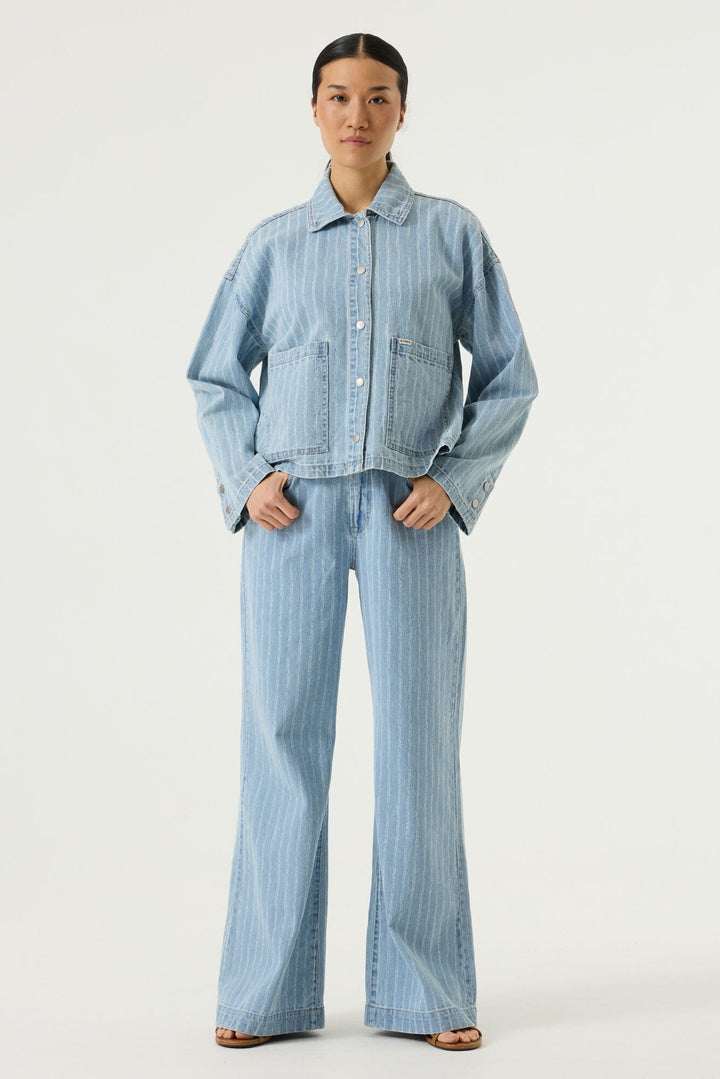 Garcia woman 249 Celia jeans loose fit – dames - Blue Denim - L32