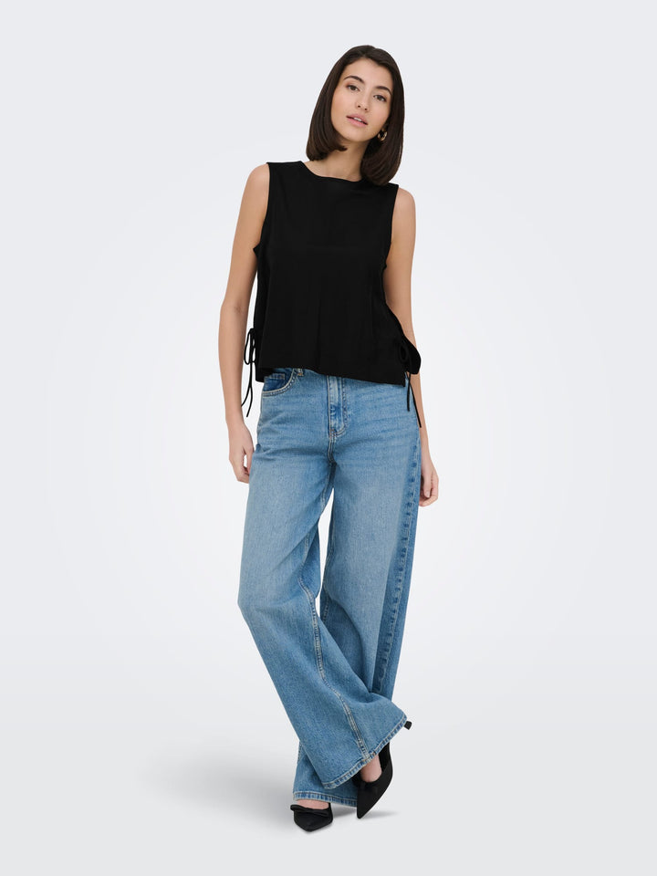 Jacqueline de Yong 15374333 leslie top zwart