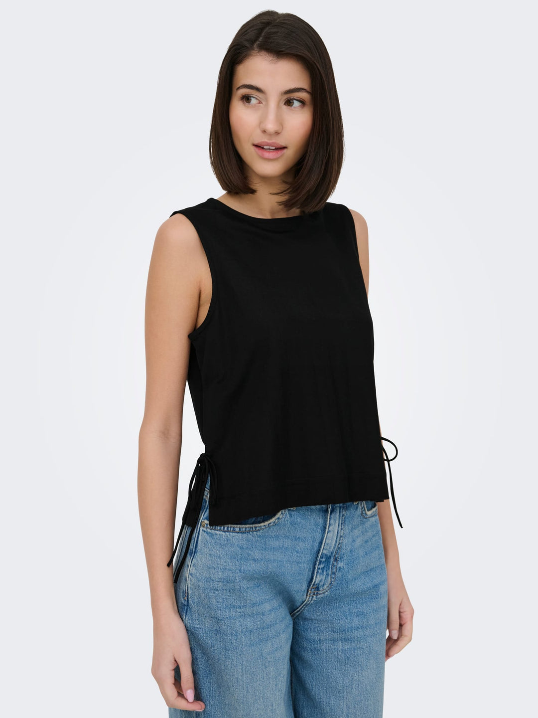 Jacqueline de Yong 15374333 leslie top zwart