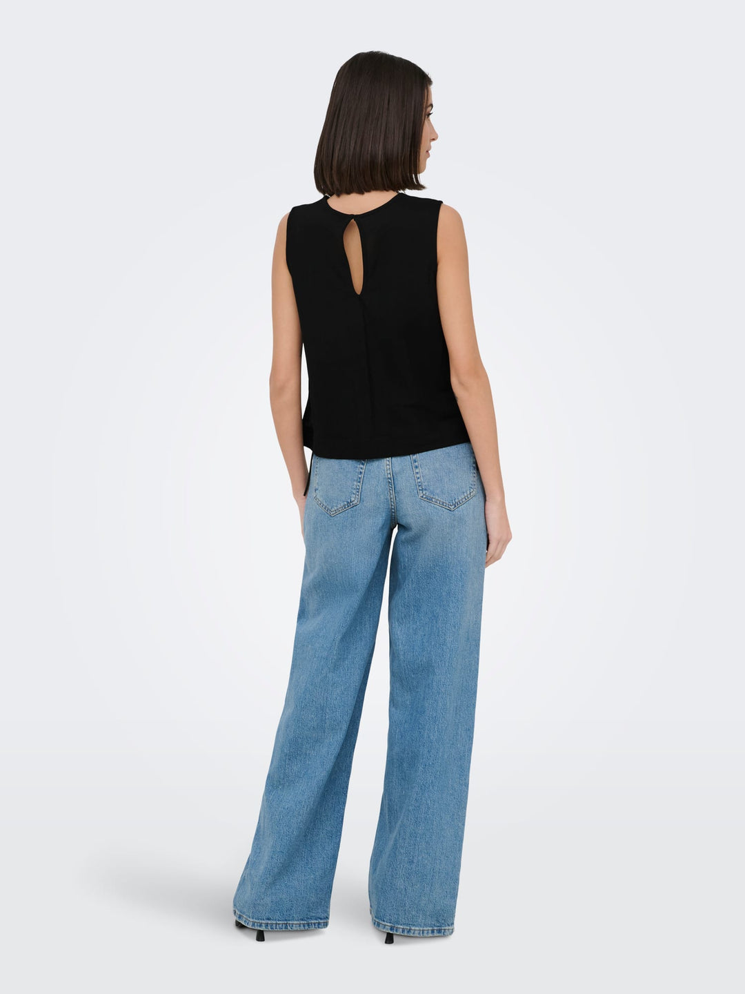 Jacqueline de Yong leslie top zwart – dames