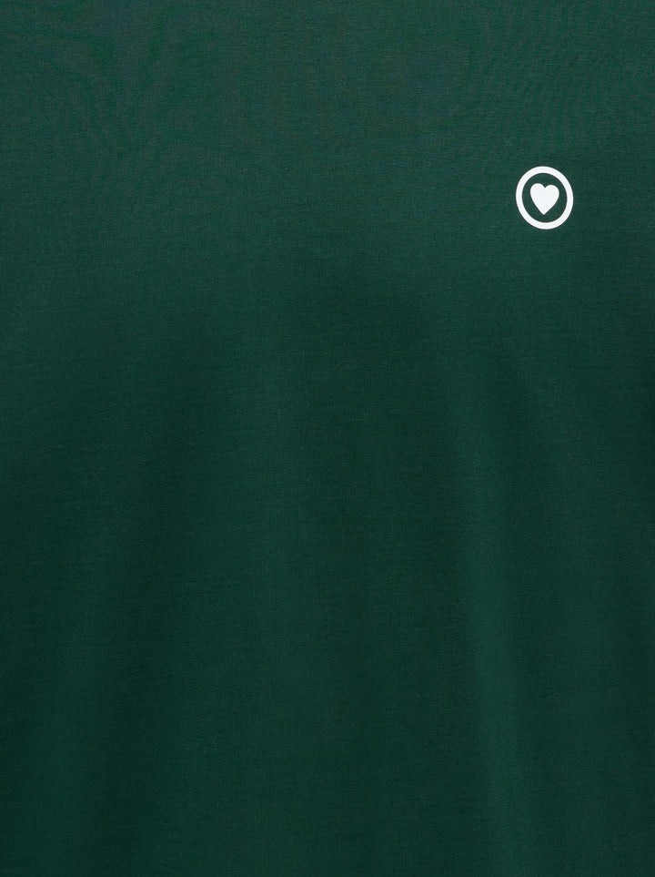 ONLY & SONS 22039981 Fred t-shirt l/m donkergroen – heren